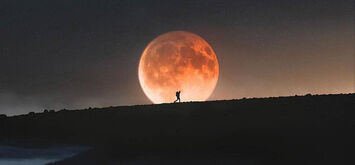 Місячне затемнення 05.06.2020р.