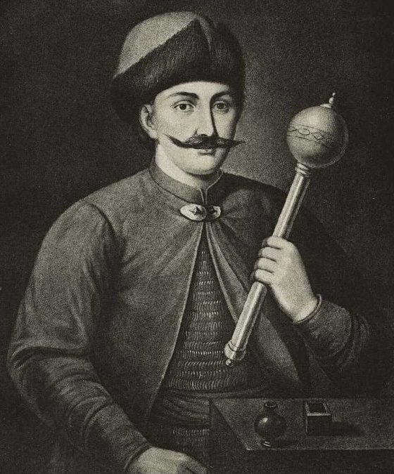 2 Getman Ivan Vygovskyj. Portret iz kolektsiyi Vasylya Tarnovskogo vykonanyj za miniatyuroyu z litopysu Samijla Velychka e1632515721369